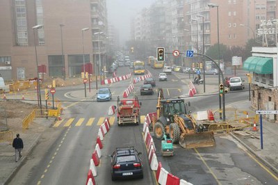 Una gran rotonda reordenarà el trànsit de la zona.