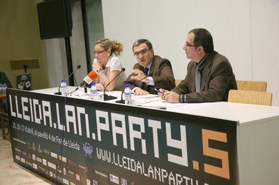 L'alcalde ha manifestat que Lleida ha d'estar orgullosa de la seva Lan Party..