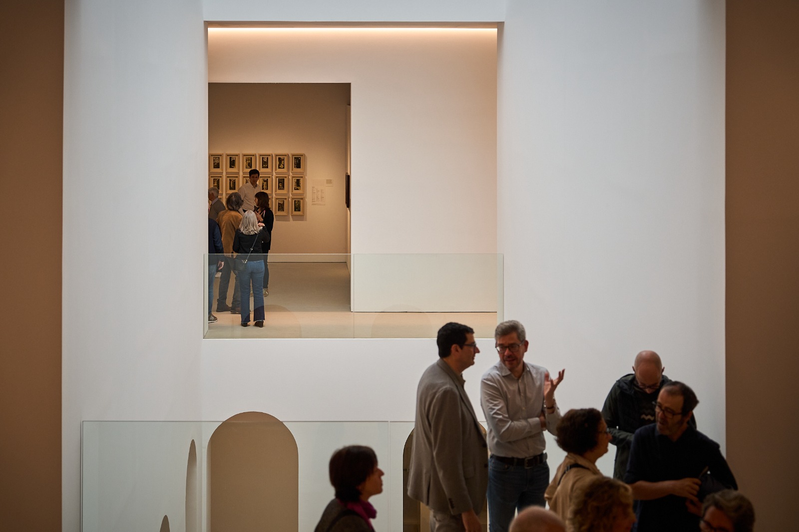 Els visitants han pogut gaudir de l’exposició “Arrels i horitzons. Més d’un segle d’art”, dedicada a la col·lecció del Museu