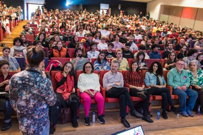 Fotografia d'una de les sessions d'Incubator de l'edició d'Animac 2024.