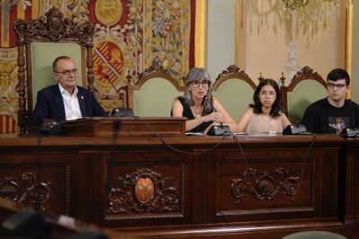 L'alcalde i la tinent d'alcalde, en funcions, han esperonat el Plenari a continuar aportant al relat de la ciutat de Lleida.