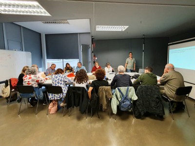 El taller de fotografia és un dels que ha començat avui.