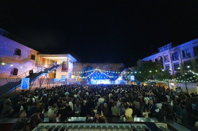 La Pista de la Panera i la Plaça del Dipòsit, punts neuràlgics de les Festes de la Tardor.