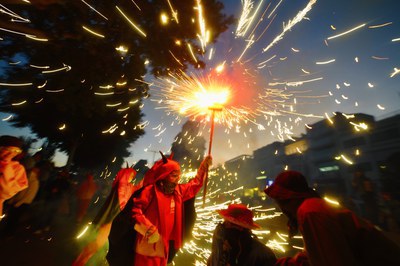 Fèlix Larrosa: “El Centre Històric ha estat un espai ideal per a la celebració de les festes i per a la projecció del talent local”.