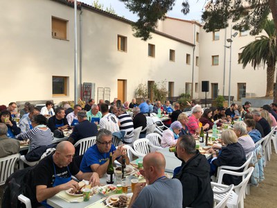 Al matí, sí s’ha pogut celebrar l’esmorzar de forquilla que ha organitzat la FECOLL en el marc de l’Obert del Centre Històric.