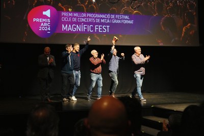 El Magnífic Fest de Lleida ha estat guardonat en els XXII Premis Arc en la categoria de festival i/o cicles de concerts de mitjà i gran format..