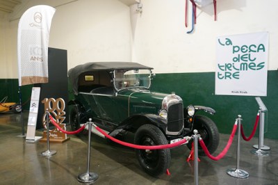 El Museu Roda Roda exposa un Citroën B2 Torpedo del 1924.