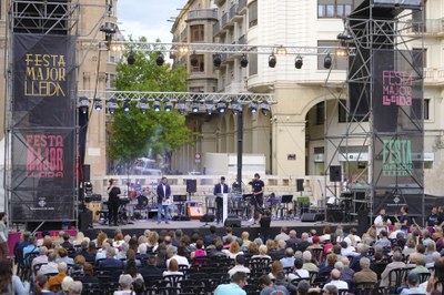 Gerard Encuentra ha llegit el Pregó Oficial de la Festa Major de Lleida 2023.