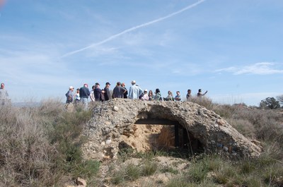 Un dels Itineraris de Memòria a El Merengue (Camarasa) (foto d'arxiu).