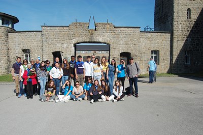 17 alumnes van viatjar a Mauthausen per participar en el 79è aniversari de l’alliberament d’aquest camp de concentració (foto d'arxiu).