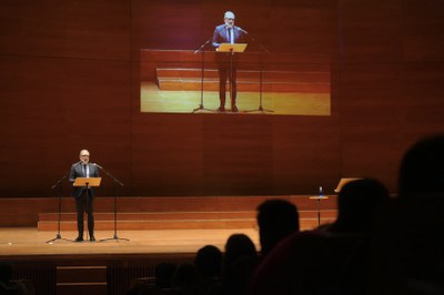 La segona edició del Congrés de l’Escola Concertada omple l’Auditori Municipal Enric Granados de Lleida.