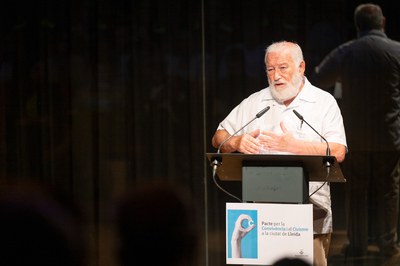 El catedràtic emèrit d’Antropologia a la Universitat Complutense de Madrid, Carlos Giménez, ha estat l’encarregat de la conferència inaugural de la j….