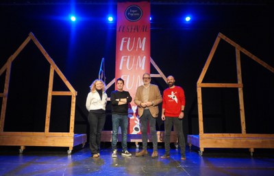 Presentació del 5è festival Fum Fum Fum, que tindrà lloc del 26 al 31 de desembre a l'antic Cine Goya de Magraners..