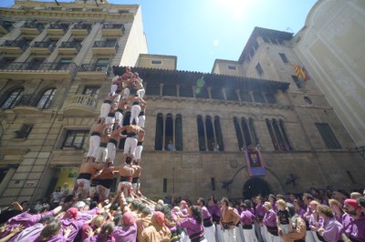 La gran diada castellera ha comptat amb les actuacions destacades dels Castellers de Lleida, els Moixiganguers d’Igualada, els Xiquets de Reus i la C….