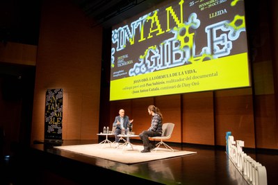 Estrena a Lleida del documental "Joan Oró. La fórmula de la Vida", sobre la vida del científic, a CaixaForum Lleida, en el marc del festival Intangible..