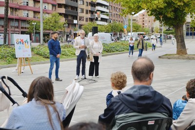 Larrosa i Enjuanes han fet els parlaments d'inauguració de l'Obert.