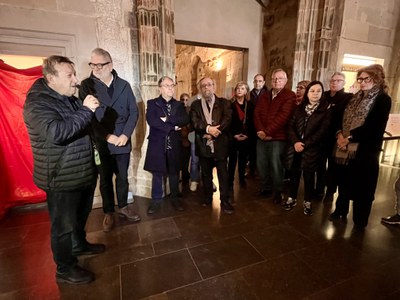 El pessebre romandrà exposat fins al 2 de febrer de 2025, festa de la Candelera, data tradicional en què es recullen i desen els pessebres.