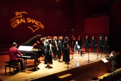 El concert d'aquest diumenge també s'inclou en la celebració del 50è aniversari de la Coral Shalom..