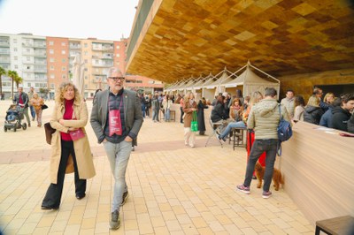 L'alcalde, Fèlix Larrosa, i la regidora de Cultura, Pilar Bosch, han assistit a la festa.