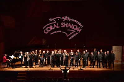 La Coral Shalom tanca la celebració del 50è aniversari amb un concert a l’Auditori municipal Enric Granados..