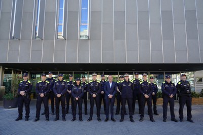La Guàrdia Urbana de Lleida llueix nou uniforme.