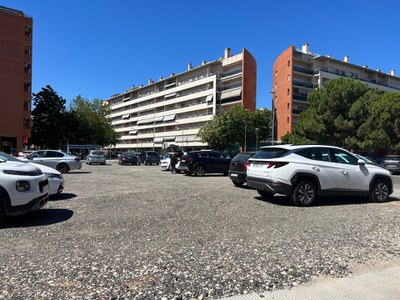 L'actuació a l'aparcament del carrer Tarragona ja està completada.