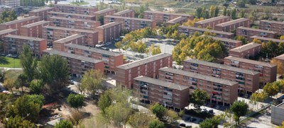 Imatge d'arxiu. Vista aèria del barri de la Mariola..