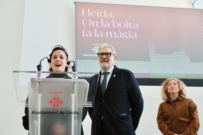 Jordina Millà i Josep Graells han explicat què significa per a ells ser de Lleida i viure a l'estranger.