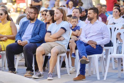 L’alcalde accidental, Carlos Enjuanes, hi ha assistit.