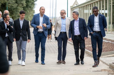 Berni Álvarez ha visitat l’INEFC Lleida, l’Institut Nacional d’Educació Física de Catalunya, a la partida de la Caparrella, on ha estat rebut pel dir….