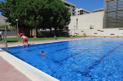 L’Ajuntament de Lleida manté aquest dimecres l’ampliació de l’horari de les piscines municipals fins les 21.00 hores.