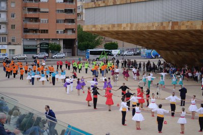 El 73è concurs de colles sardanistes de Lleida.