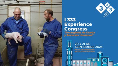 333 Experience Congress, 20 i 21 de setembre, al Palau de Congressos - La Llotja.