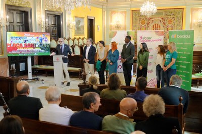 Larrosa ha destacat el treball que Lleida està fent per l’empoderament i l’esport femení.