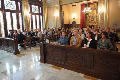 A l'acte hi han assistit representants dels grups municipals, d’administracions públiques, centres educatius, entitats i centres de formació professi….