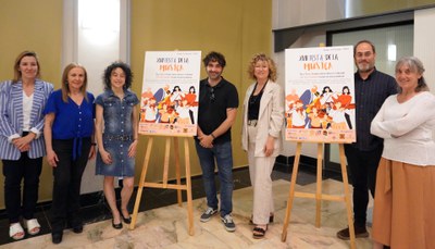 Presentació de la XVII Festa de la Música que tindrà lloc el 15 de juny a Lleida, durant tot el dia, en dos escenaris: a la plaça de la Paeria i el Pati de les Comèdies..