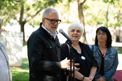 L'alcalde, Fèlix Larrosa, ha agraït la iniciativa per part de Drets Civils i les paraules del nou director general.