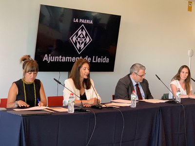 La tinenta d'alcalde Cristina Morón ha presidit l'acte.