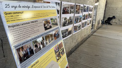 “25 anys de veïnatge. L’exposició fotogràfica de Veïns del Món Solidaris”  es pot visitar fins a l'11 de febrer al Castell dels Templers de Gardeny..