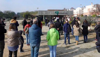 Aquest dimarts s'ha fet la presentació de l'Espai Bonsai dins l'Arborètum de Lleida.
