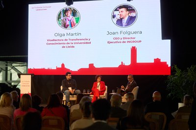 També han participat en la jornada Joan Folguera, Ceo Ingroup, i Olga Martin, catedràtica vicerrectora de Transferència i Coneixement de la UdL..