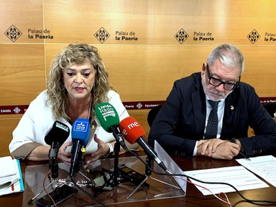 La intervenció de la portaveu de Junts, Violant Cervera.