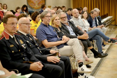 L'alcalde ha assistit a l'acte de lliurament dels guardons a Medicina.