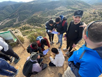 L'excursió a la Serra de Prades que va organitzar la Regidoria de Joventut..