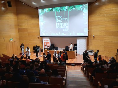 La presentació del certamen s'ha dut a terme a l'Auditori de la Biblioteca Jaume Porta del campus de Cappont de la UdL.