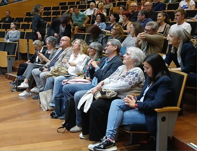 Diverses regidores de la Paeria han asissistit a la inauguració del Som Cinema.