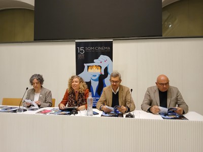 Pilar Bosch ha participat en la presentació del festival, a la sala Alfred Perenya.