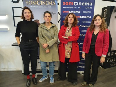 D'esquerra a dreta, Alba Cros, Marta Romero, Núria Abad i Marta Hierro..