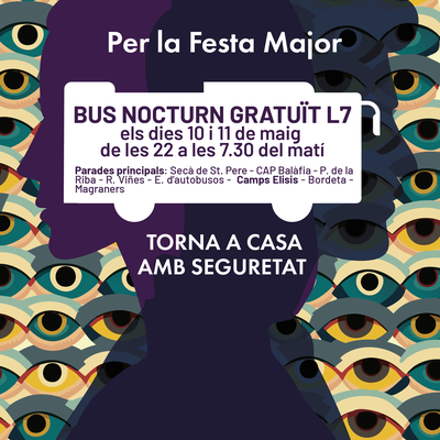 Festa Major bus post Instagram.