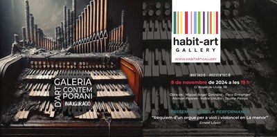 <bound method DexterityContent.Title of <Event at /fs-paeria/paeria/es/actualidad/agenda/inauguracion-de-la-galeria-de-arte-contemporaneo-habit-art>>.